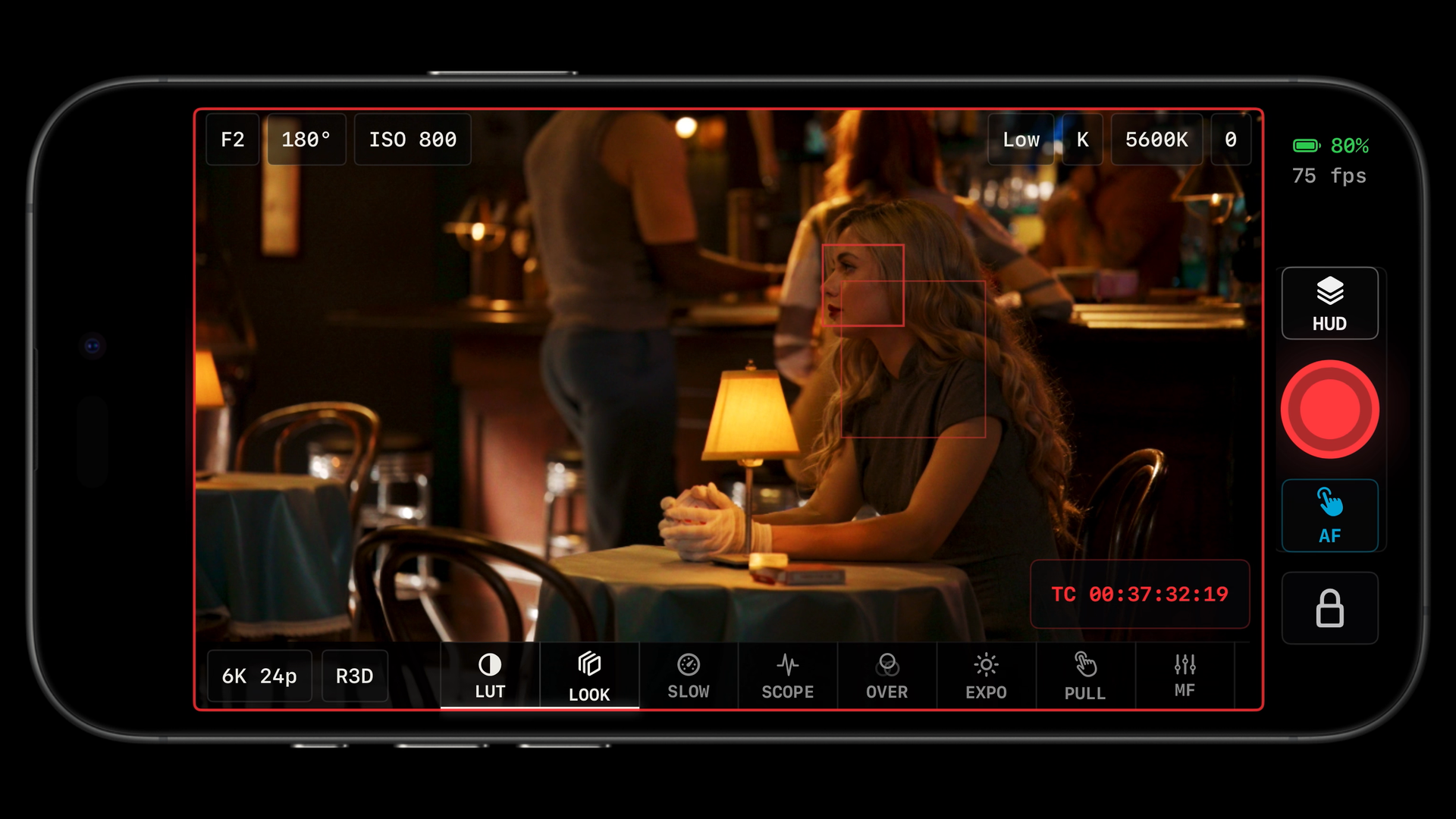ZR Ctl live view recording overlay