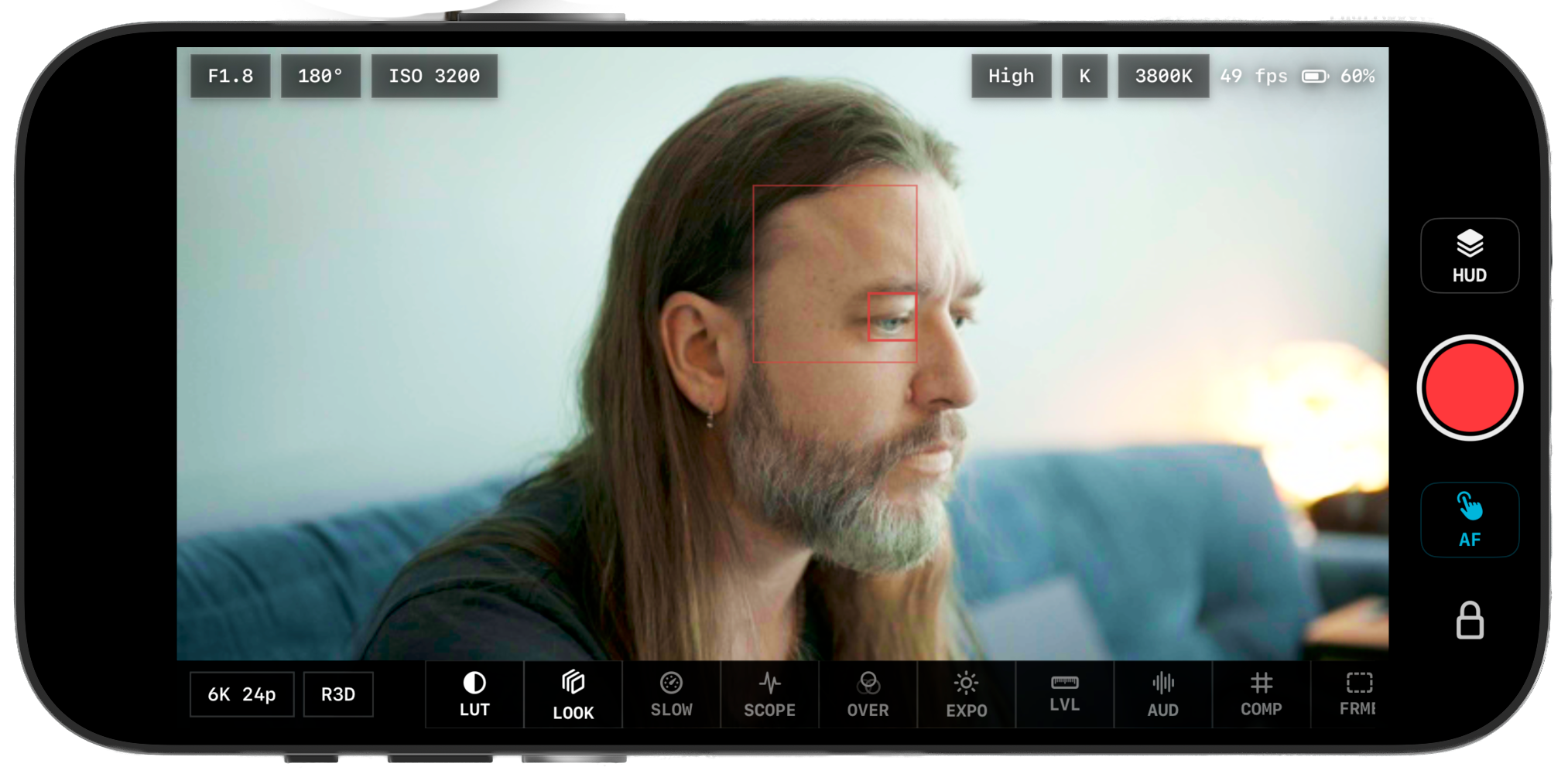 ZR Ctl live view monitoring a Nikon Z camera